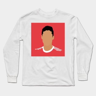 Raphael Varane Minimalistic Face Art Long Sleeve T-Shirt